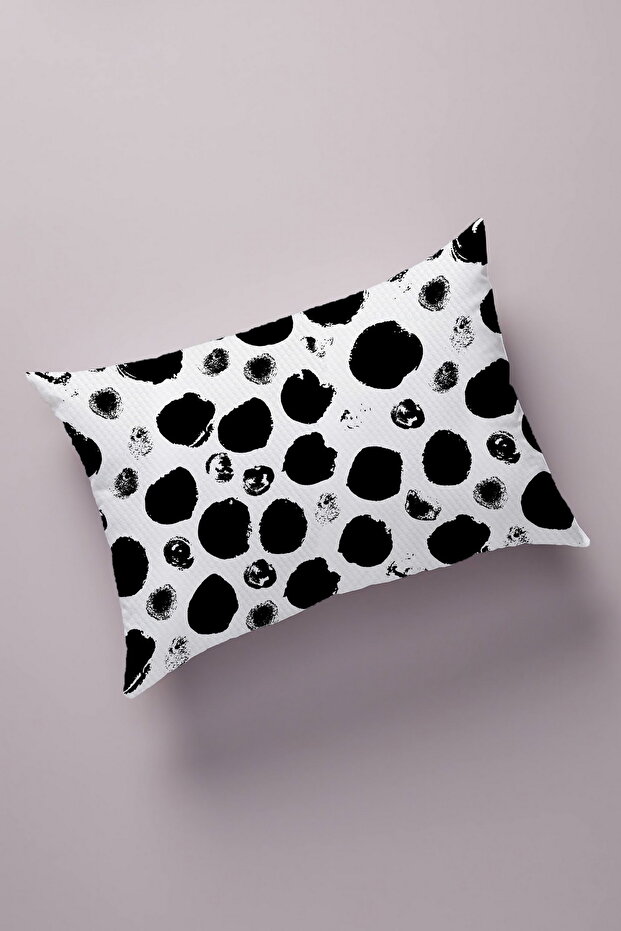 Decorative Bead Quilted Surface Pillow Case (50x70cm) 121