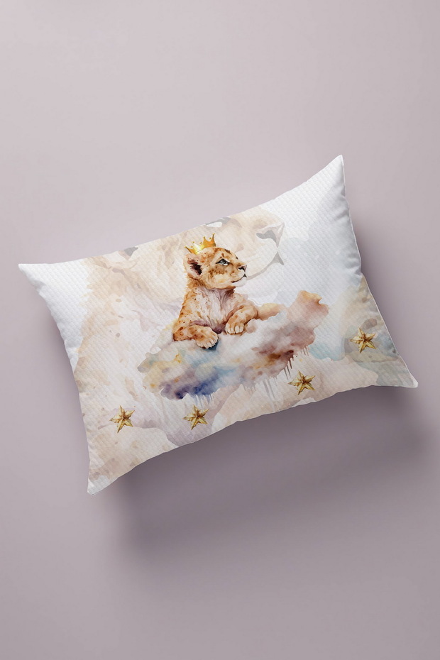 Decorative Bead Quilted Surface Pillow Case (50x70cm) 282