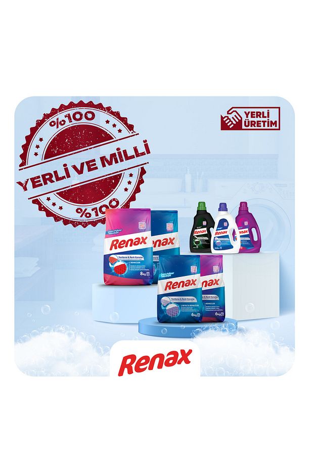 Çamaşır Makinesi Deterjanı Beyazlar Ve Renkliler 1,5 Kg - 2