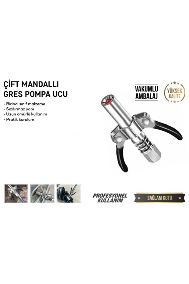 ÇIFT MANDALLI GRES POMPA UCU - 1