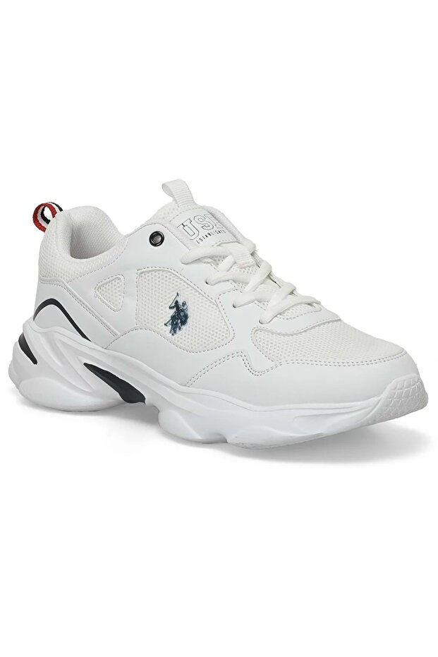 U.S. Polo Assn. Bob Sneaker Unisex Sneakers WHITE