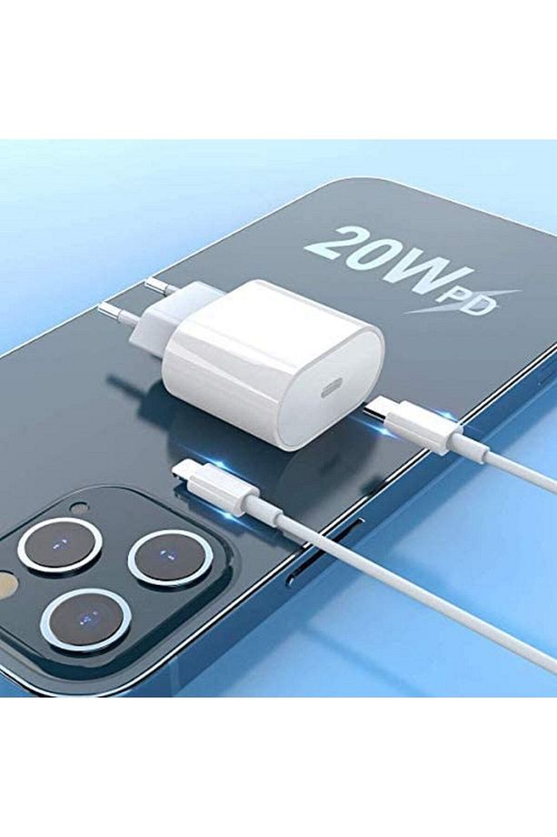 Iphone Uyumlu Hızlı Şarj Aleti Set Iphone 11 / 12 / 13 / Pro /14 Pro Max Iphone Şarj Aleti Seti - 1