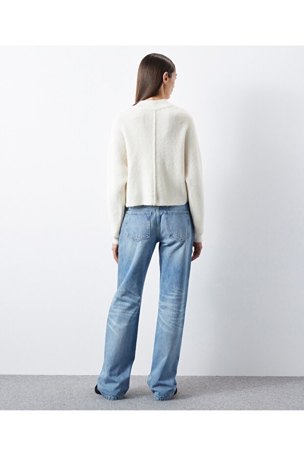 سترة ذات ياقة عالية - 5