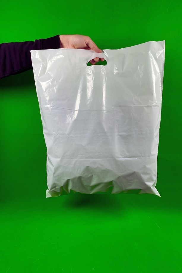 60x70 Cm Mağaza Poşeti - Kurdele Desenli Baskılı El Geçme Mağaza Poşeti 100 Adet - 2