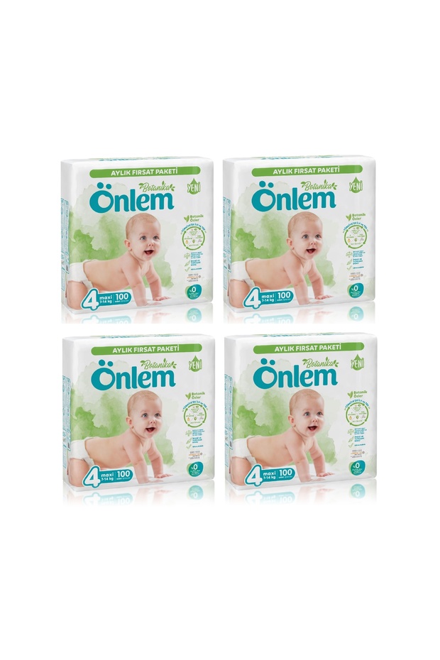 Botanika Aylık Fırsat Paket Maxi 4 Numara (7-14 KG) 400 Adet - 1