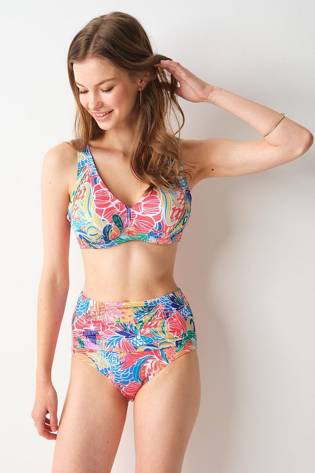 Bardot Yüksek Bel Bikini Tek Alt Carnaval 239205-D - 3