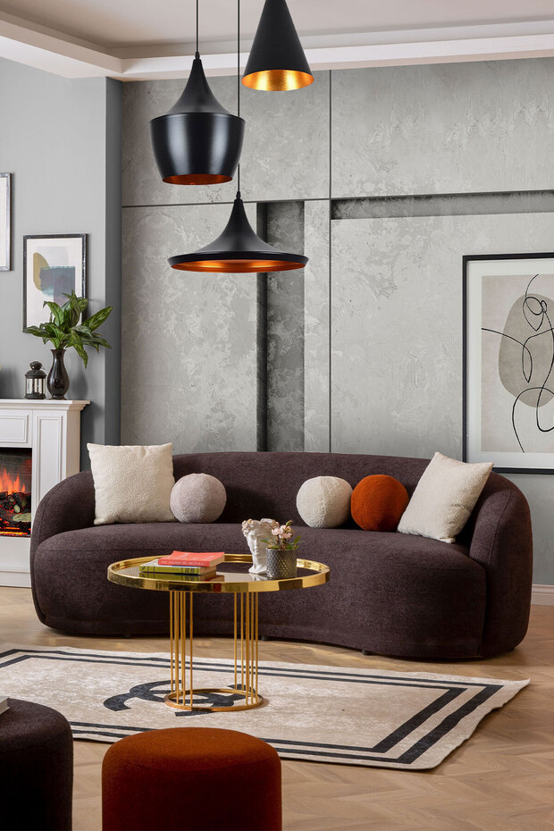 Elips Üçlü Kanepe - 2