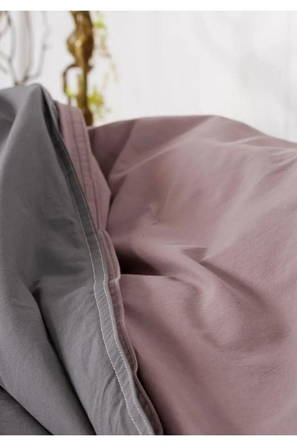 Sheri Basic Tek Kişilik 1 Adet Nevresim (YORGAN KILIFI) 160 cm x 220 cm, Malzeme: %100 Pamuk. - 1
