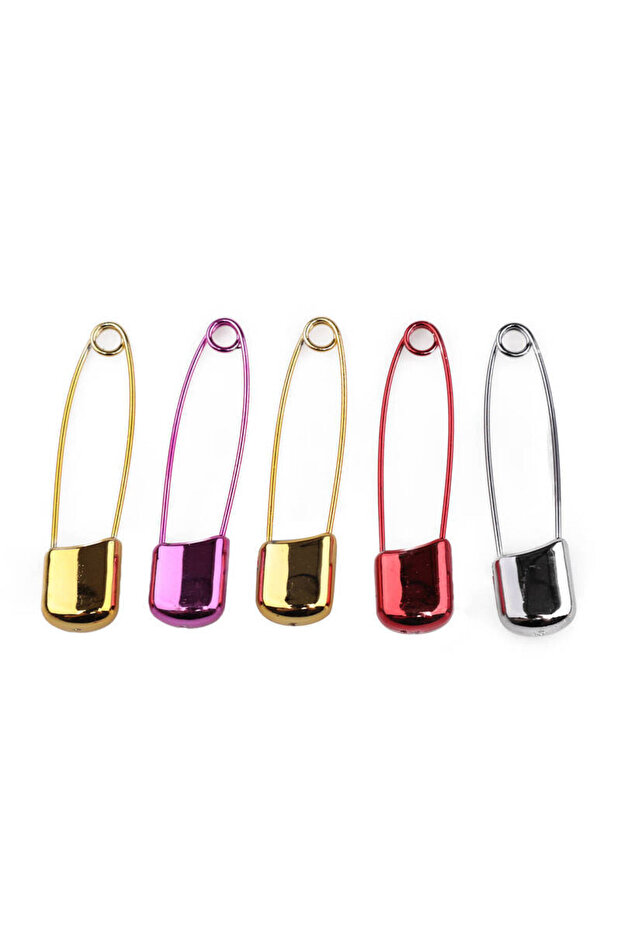 Metalize Çengelli Iğne 5 cm 5 li - 1