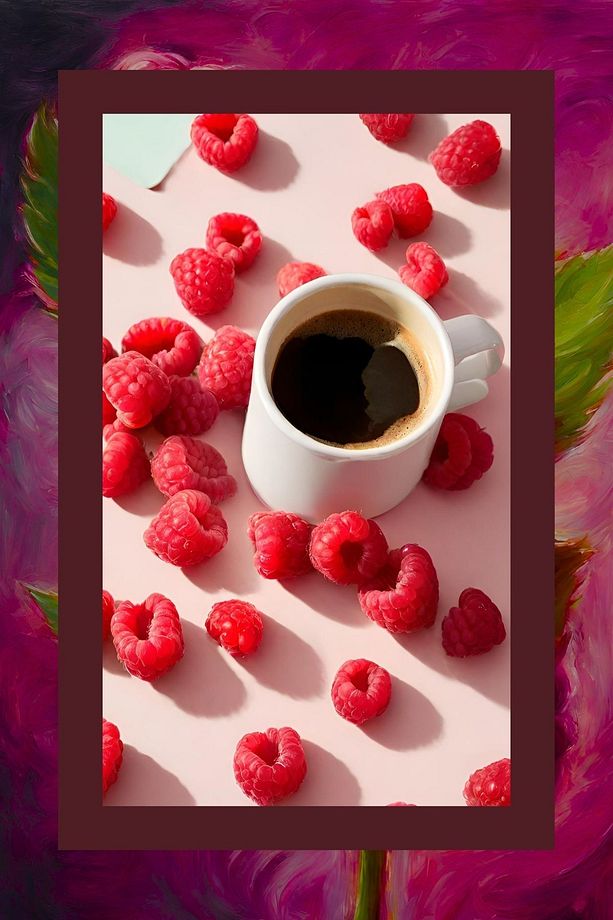 Decaf Raspberry Coffee - Kafeinsiz Ahududu Aromalı Filtre Kahve, 200 gr - 4