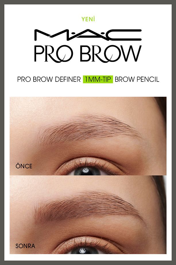 M·a·c Pro Brow Definer 1mm Uçlu Kaş Kalemi - Thunder 0.3 G - 3