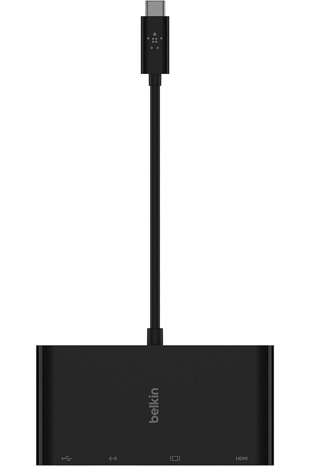 Usb-c Multimedia Adapter; 4k Hdmı, Ethernet, Usb-a, Vga - 5