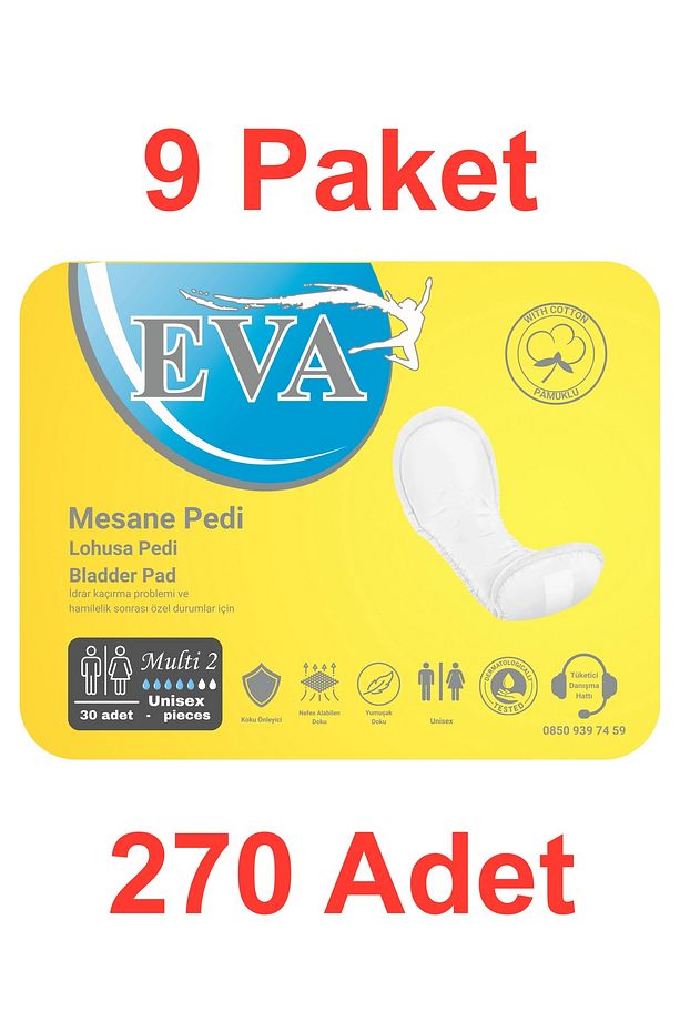 Mesane Pedi Multi No 2 Sani Normal Boy 270 Adet - 1