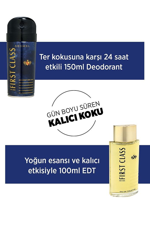 Edt 100 ml Erkek Parfümü Deodorant 150 ml - 5