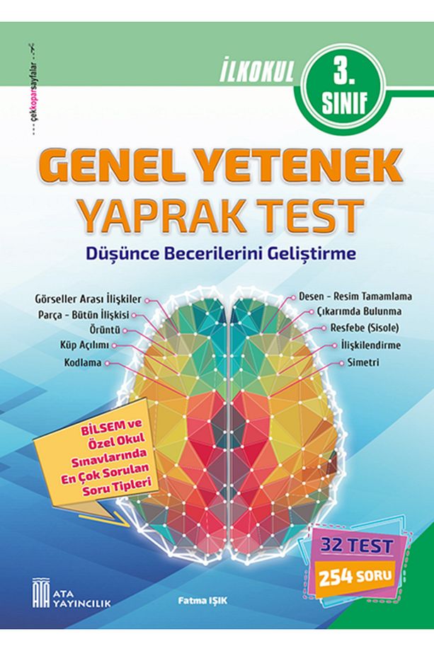 3. Sınıf Bilsem Genel Yetenek Yaprak Test - 1