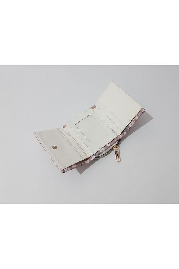 Çocuk Cüzdan 11x8 CM Pembe Papatya Desenli Çocuk Cüzdanı - 3