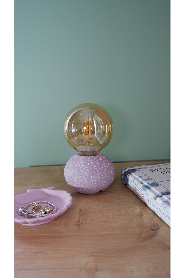 Jesmonite Orb Abajur - 3