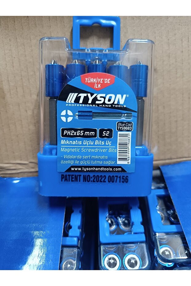 Mıknatıs Uçlu tek yönlü Bits Uç Ph 2 X 65mm 10 Adet - 2