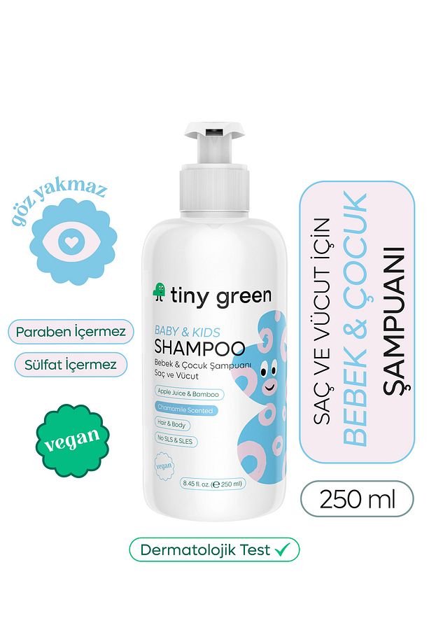 Bebek & Çocuk Saç ve Vücut Şampuanı Papatya Kokulu 250 ml - 1