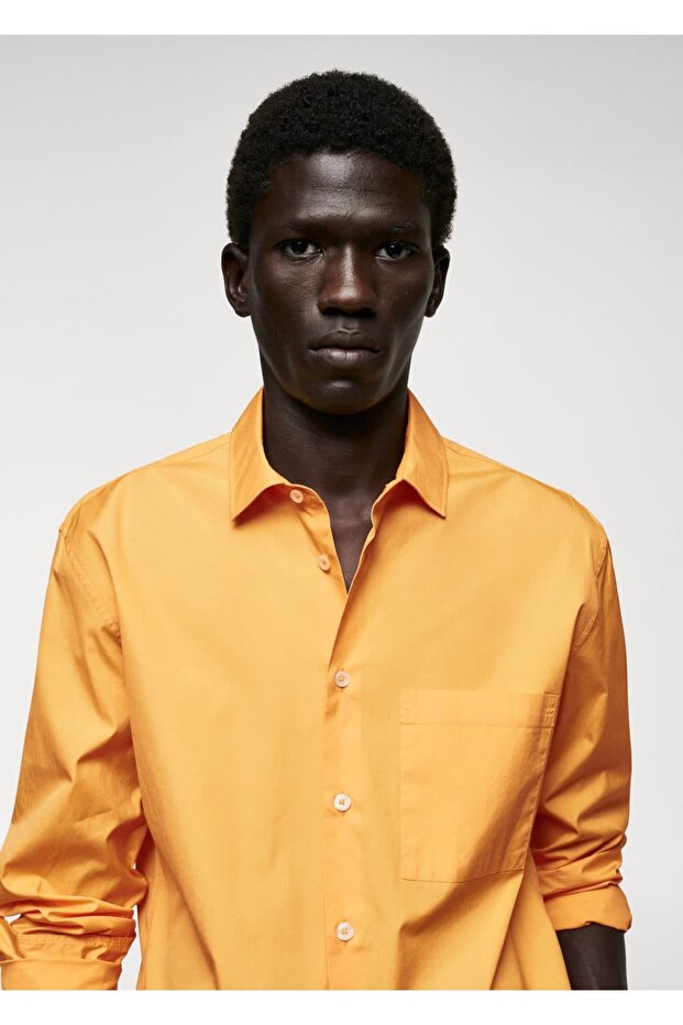 %100 pamuklu cepli gömlek - 5