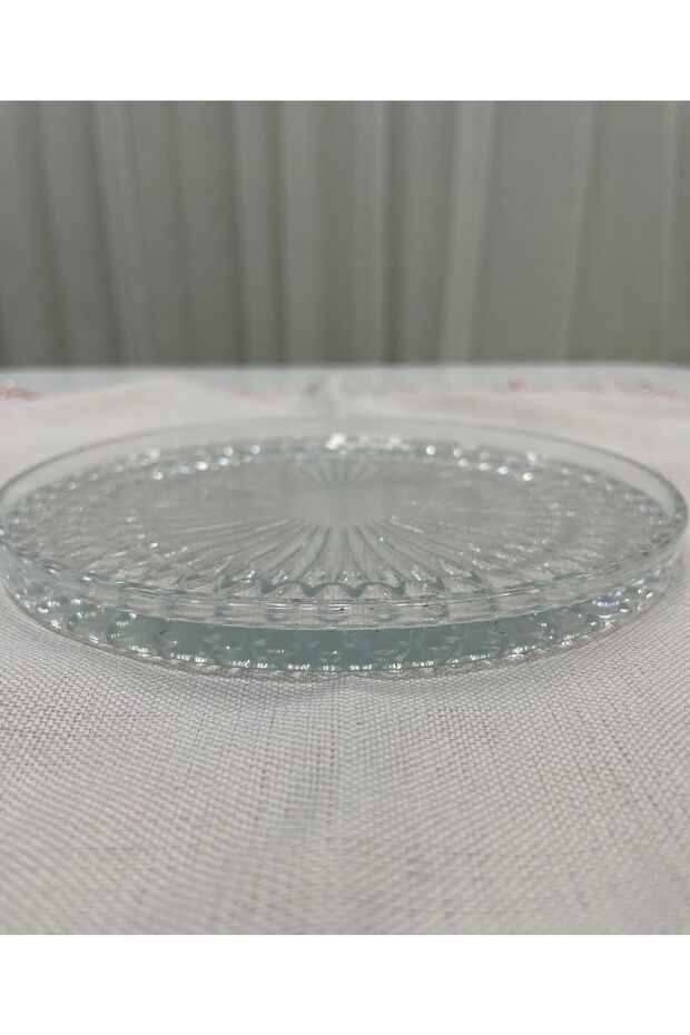 16 Cm Cam Tatlı Tabağı - 2