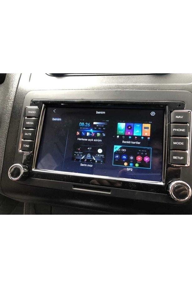 Volkswagen Android Multimedya Teyp Orjinal Görünüm Uyumlu - 2