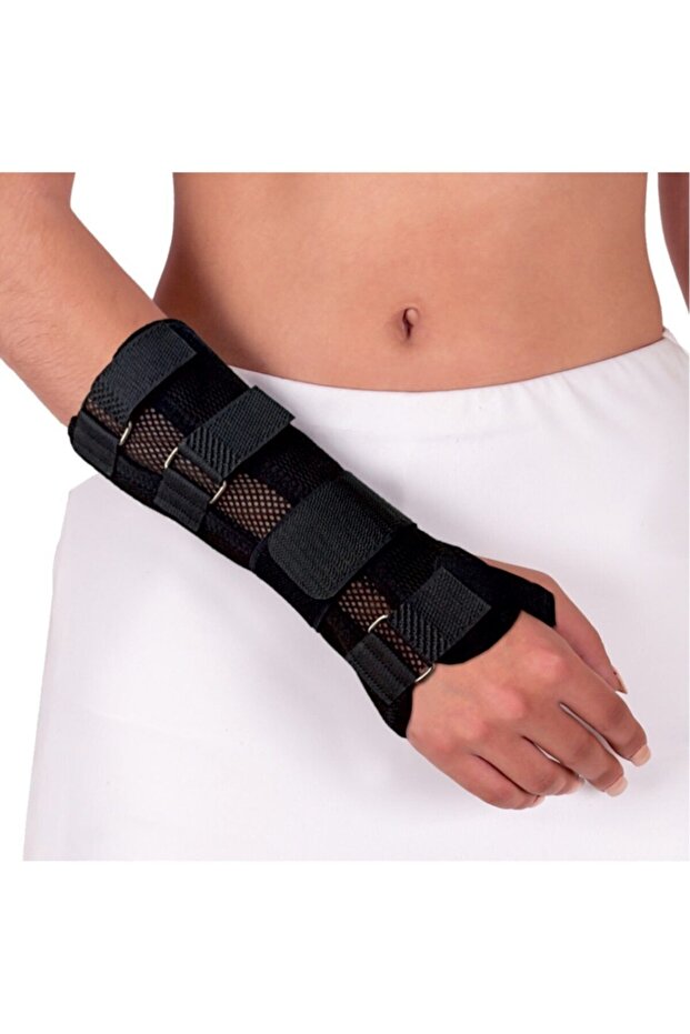 4542 Model Left Hand Wrist & Manucare Stable Carpal Tunnel Gonglion Pain - with Extra Support Band