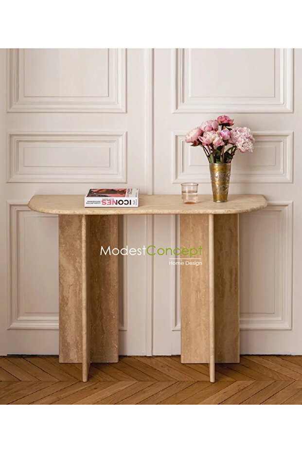 Doğal Traverten Dresuar - 1