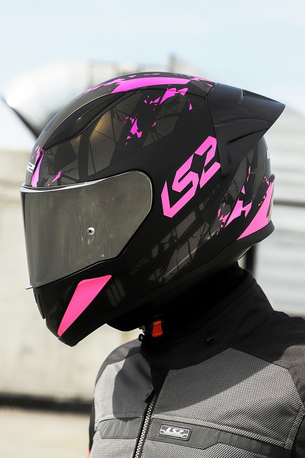 Rapıd 2 Race Palımnesıs Mat Siyah-Pembe Kask 2 - 1