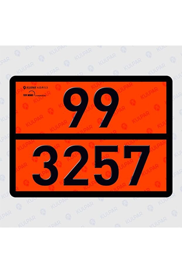 99 3257 Adr Sheet