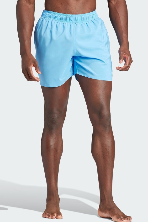 Erkek Solid CLX Kısa Şort Mayo - 1