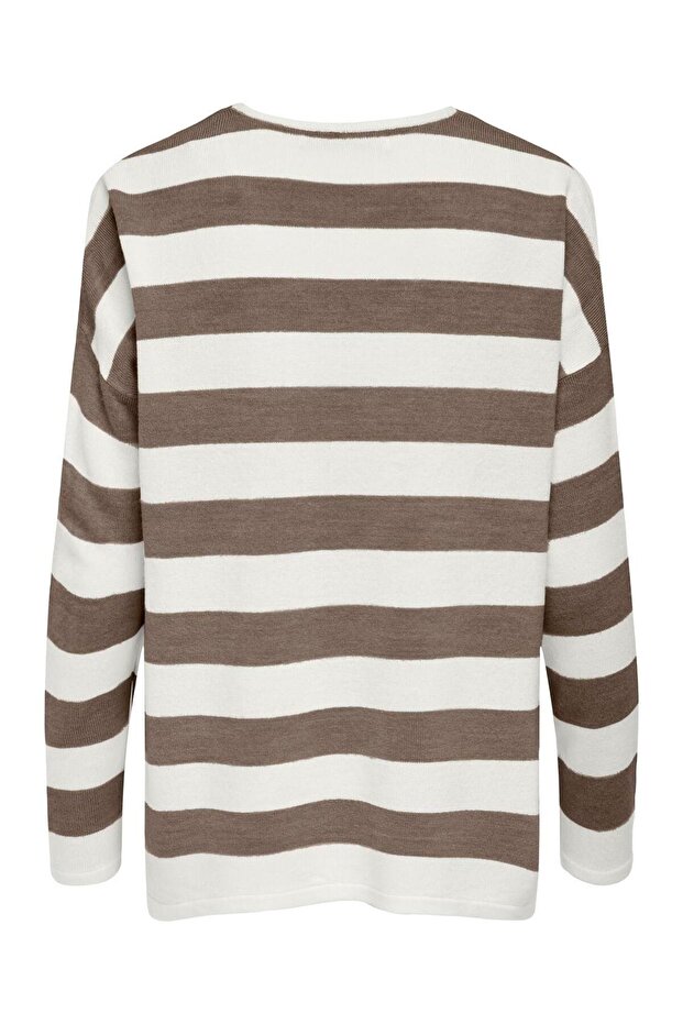 ONLAMALIA LS V-NECK CC KNT - 4