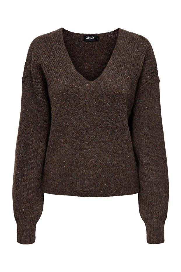 ONLVENEDA LS VNECK CC KNT - 1