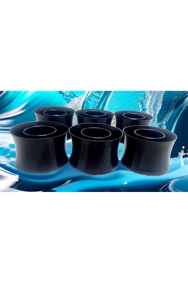 6 Adet Lüks oval siyah ehlikeyf - 5