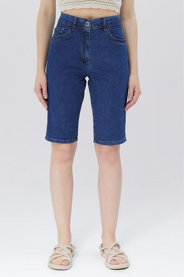 Kadın Normal Bel Regular Fit Jean Şort 2304715 - 2