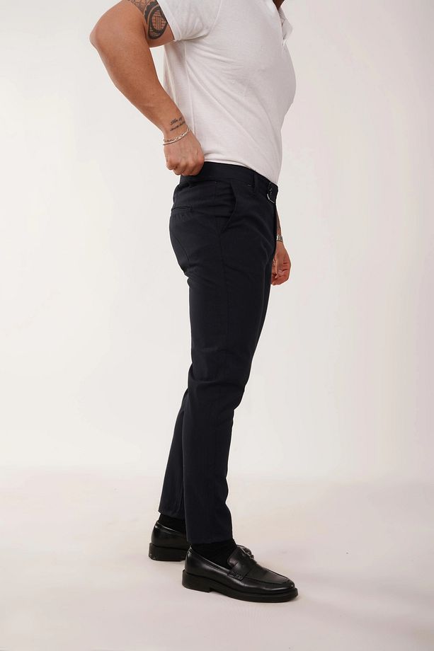 Lacivert Kumaş Pantolon Slim Fit PLT 011 - 4
