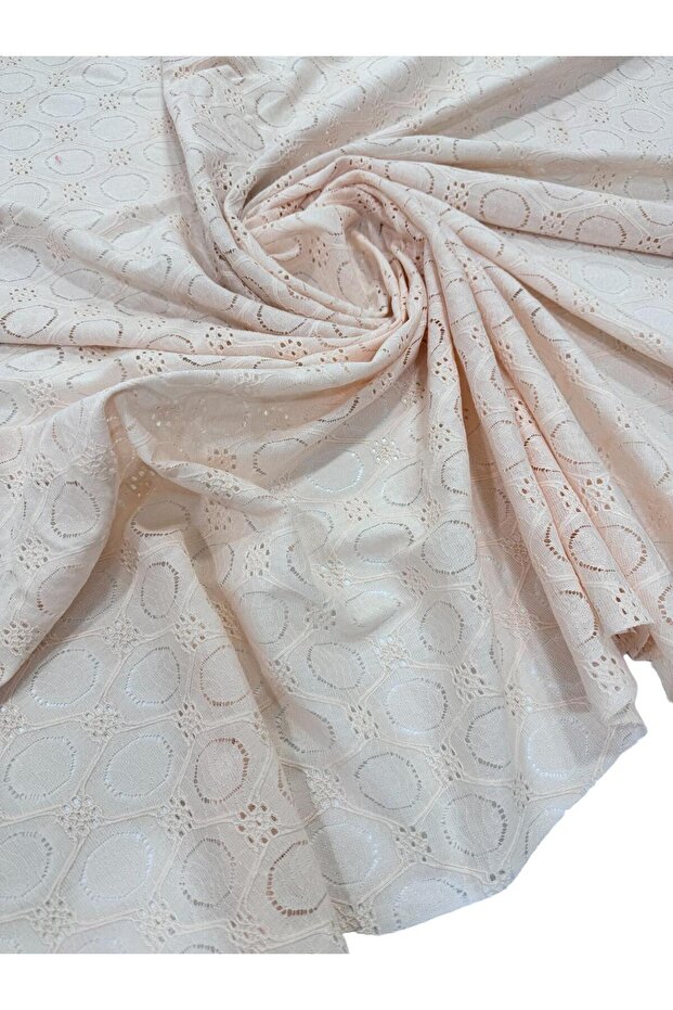 قماش قطني منقوش 140 سم - عرض فردي - 1