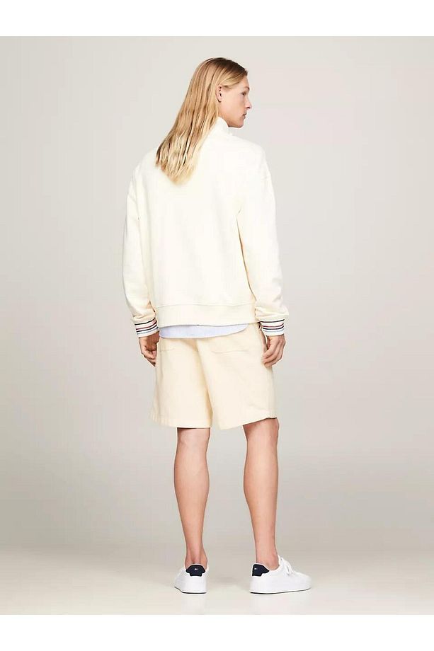 MONOGRAM TIPPED 1/4 ZIP - 5