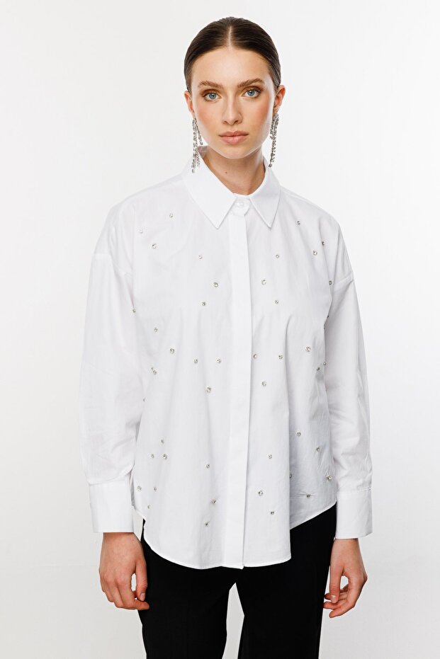 Taş Baskılı Gömlek - 1