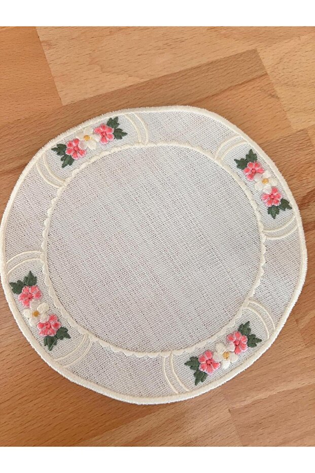 Flower-Patterned Cocktail Napket 1 Piece
