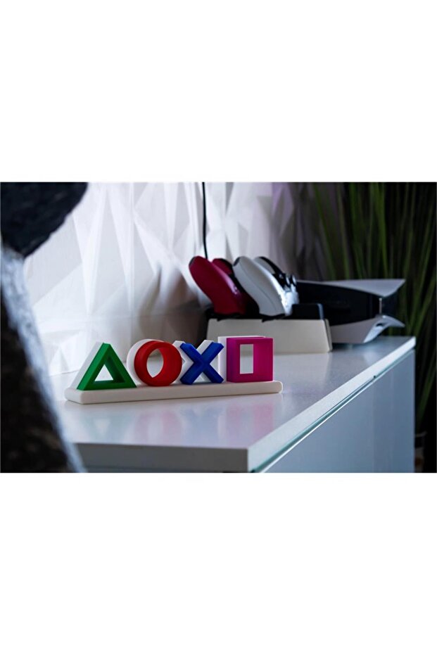 Playstation Sembol Masa Dekoru - 3