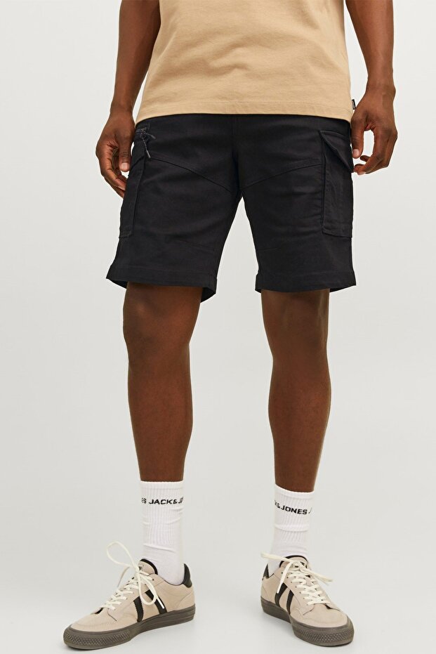 Erkek Tucker Cargo Şort - 1