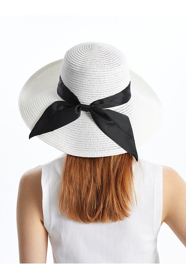 LCW ACCESSORIES Kadın Hasır Fötr Şapka - 2