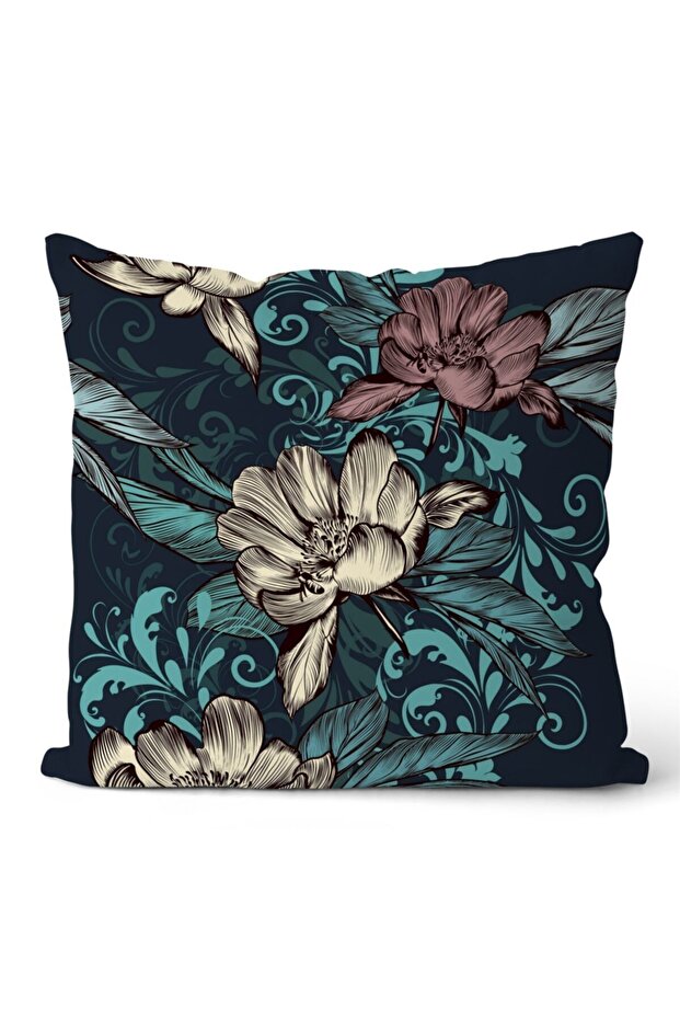 Double Sided Throw Pillow Cover Code: Kir3250 - 1