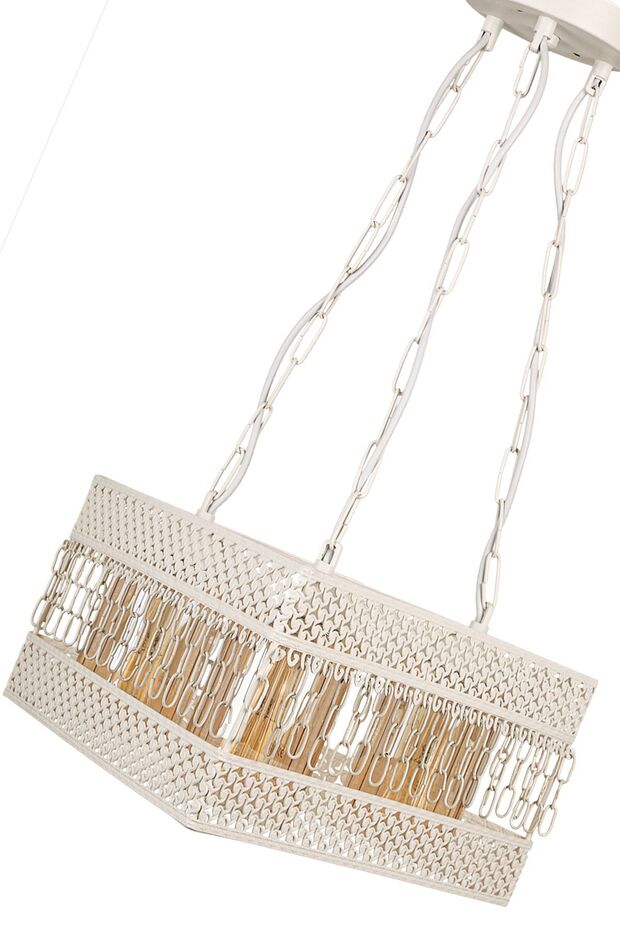 Devran 3.lü Avize Beyaz - 4