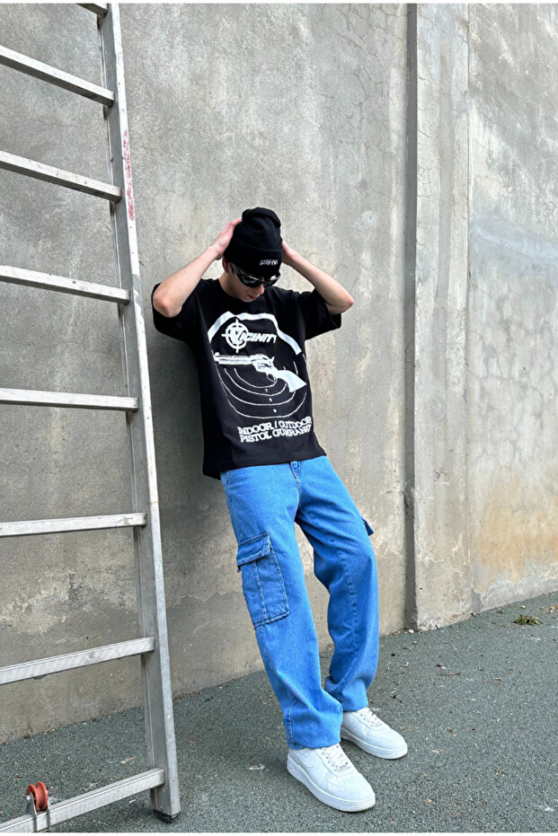 Μπλουζάκι Vicinity Weapon Μαύρο Oversize - 3