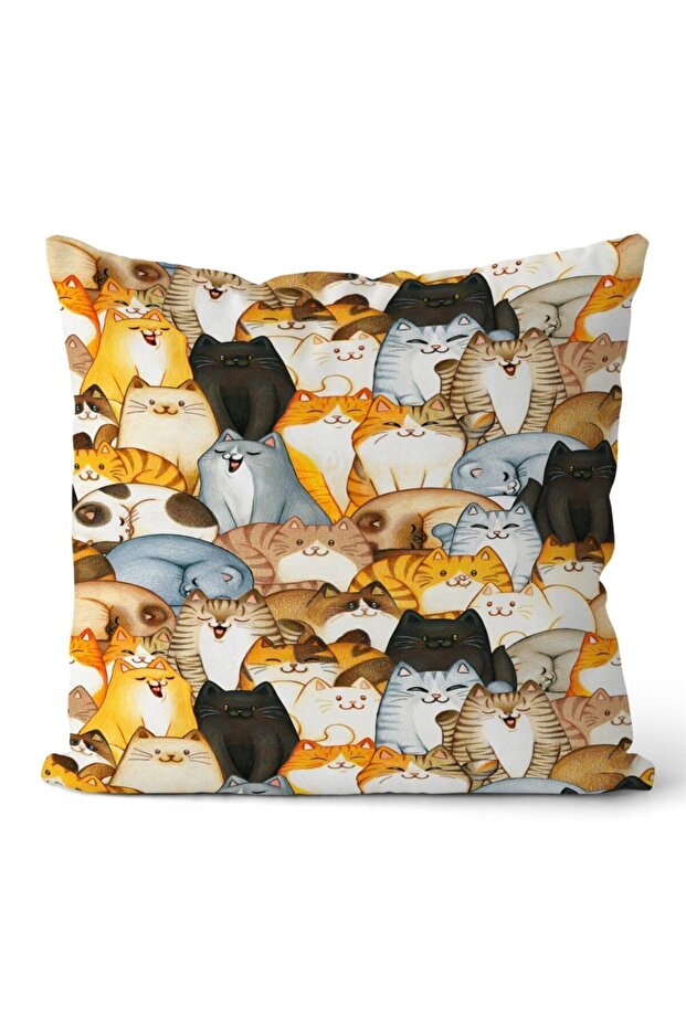 Double Sided Throw Pillow Cover Code: Kir3820 - 1