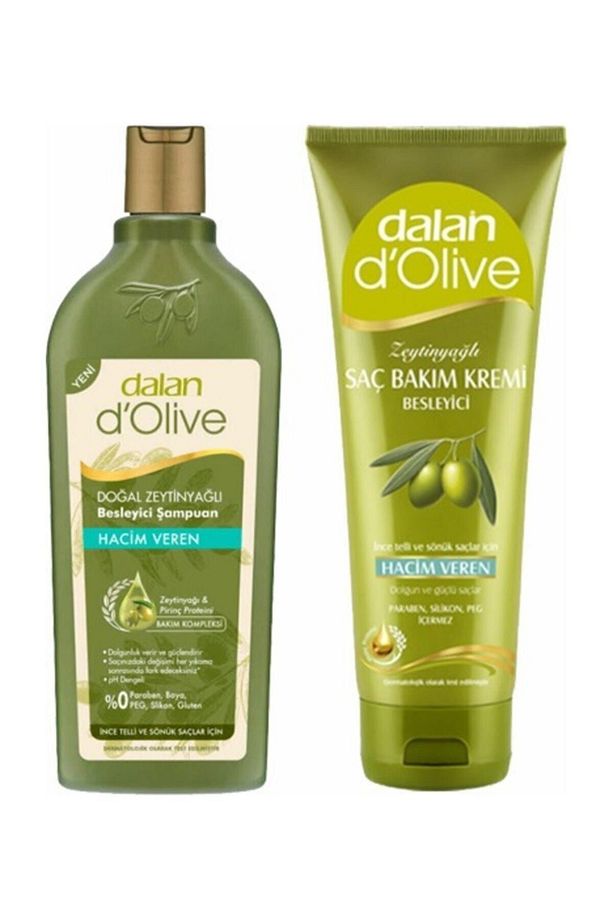 Hacim Veren Şampuan 400 ml Hacim Veren Saç Kremi 200 ml - 1