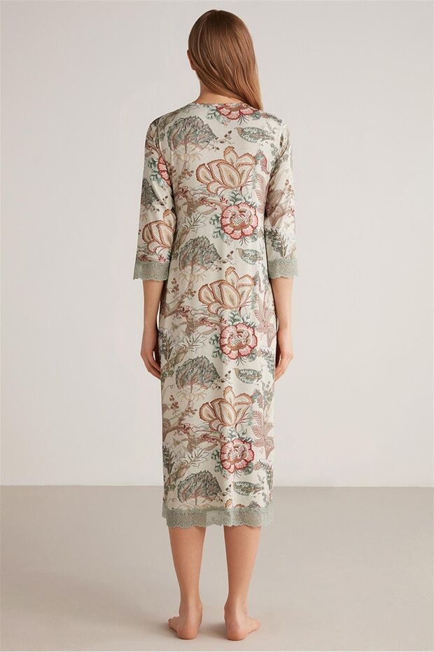 Yumuşak Dokulu Hamile Elbisesi - 4