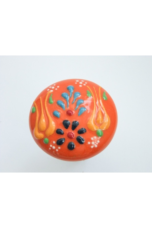 Cork Cap Suitable for Olive Oil Bottle with Ceramic Orange Head (28Mmx18Mm H40Mm)